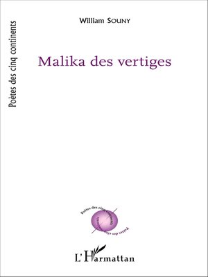 cover image of Malika des vertiges